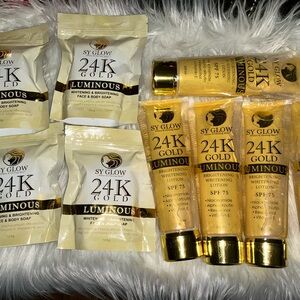 24K Gold Luminous Suncare Set
